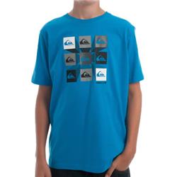 Boys Global A T-Shirt - Nomad Blue