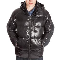 Captain Down Puffa Jacket - Black