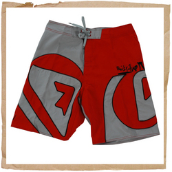 Quiksilver Corp 21 Boards Shorts Red
