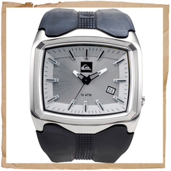 Quiksilver Drop Out Watch Silver