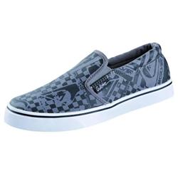 quiksilver Foundation Slip On Shoes - Blk/Gry/Wht