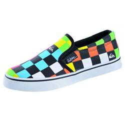quiksilver Foundation Slip On Shoes -Blk/Multi/Yel