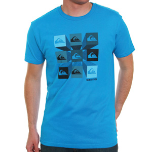Global A Tee shirt - Nomad Blue