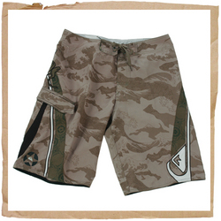 Quiksilver Hands Off Board Short Army Green
