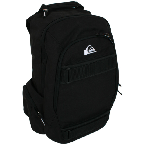 Mens Quiksilver No Comply Skate Backpack Black