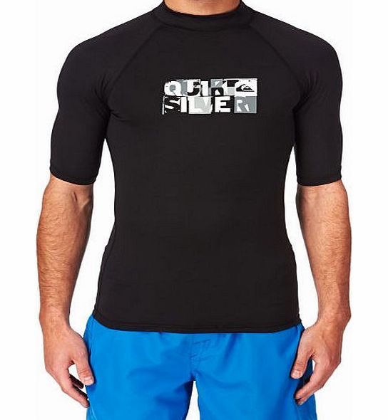 Quiksilver Mens Quiksilver Reproduction Short Sleeve Rash