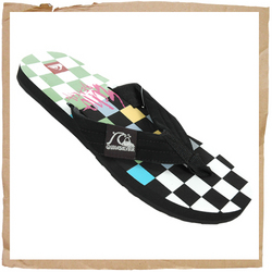 Quiksilver Retro Series Flip Flop Black