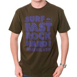 Surf Fast T-Shirt - Chocolate