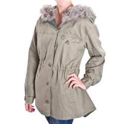 Quiksilver Womens Handy Crafty Parka Jacket -Olive