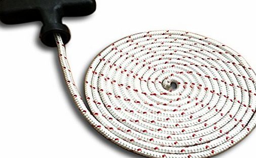 Qulaity recoil cords   free handles 4MM X 2 METRES High quality petrol stump grinder engine starter rope pull cord