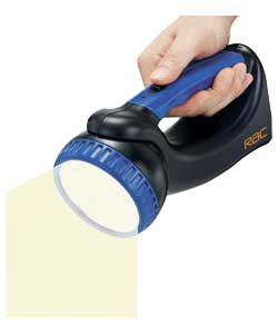 Rechargeable Torch with LED Charge Indicator
