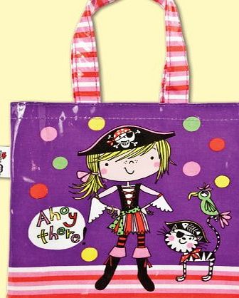 Rachel Ellen Designs Rachel Ellen Girl Pirate PVC Tote Bag
