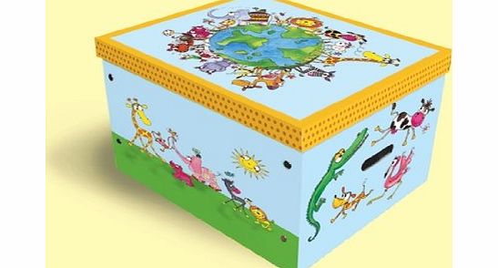Rachel Ellen Designs Rachel Ellen Storage / Toy Box - Jungle Animals