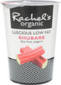 Racheland#39;s Organic Bio-live Low Fat Rhubarb Yogurt (450g)