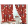 Racing Cars - Boys Curtains - Red