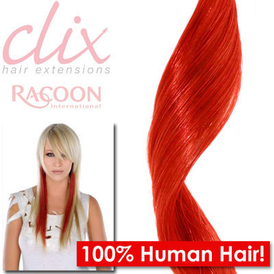 Racoon Clix Human Clip-in Hair Extensions -