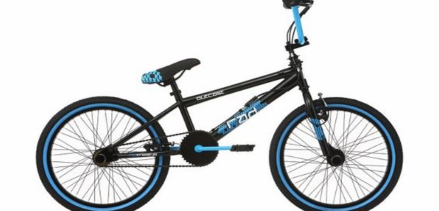 Rad Kids Outcast BMX Bike - Black/Blue