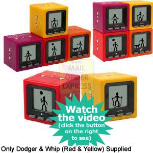 Radica Cube World Dodger Red and Whip Yellow