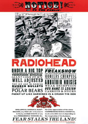 Radiohead Fear Poster