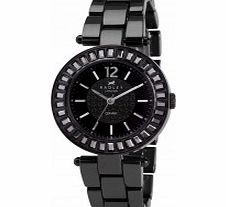 Radley Ladies Black Ceramic Bracelet Watch with