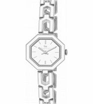 Radley Ladies White Enamel Inlay Bracelet Watch