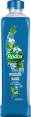 Radox, 2041[^]10036510 Feel Good Fragrance Muscle Soak Bath Soak