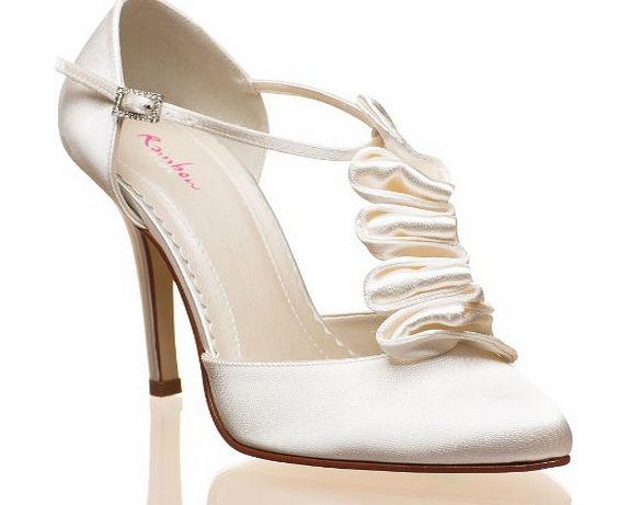 Ladies Ivory Shoes - Topaz - UK 4.5