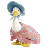 Rainbow Designs Medium Jemima Puddle-duck - with 100th Anniversary Button