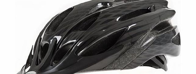 Raleigh Mission 54-58cm Bike Helmet - Black Shadow