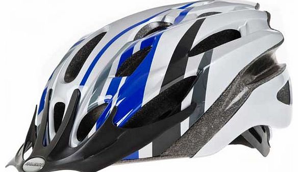 Raleigh Mission 58-62cm Bike Helmet - Blue and