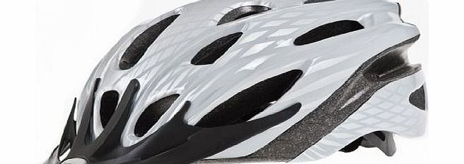 Mission 58-62cm Bike Helmet - Silver