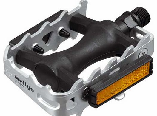 Raleigh Resin and Alloy Cage Mountain Bike Pedal