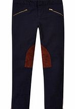 Ralph Lauren Girls 7-12yrs navy jodhpurs