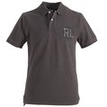 mens two button fastening polo shirt