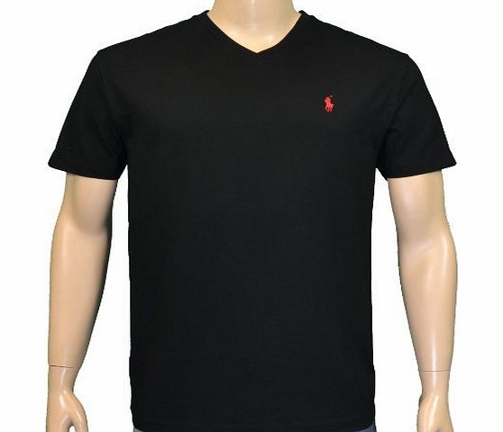 Polo Ralph Lauren - Mens Classic Fit Small Pony V Neck Cotton Jersey T-Shirts *Various Colours Available*
