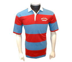 Short sleeved rugby shirt