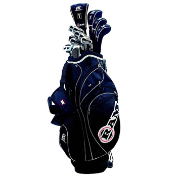 FX Black SQUARE Deluxe Golf Clubs Set STEEL