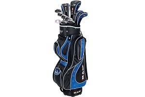 Ram Golf Mens 3G Concept Cart Bag Set (Steel)