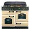 Rangemaster CLAS110DFF range cookers in Cream /
