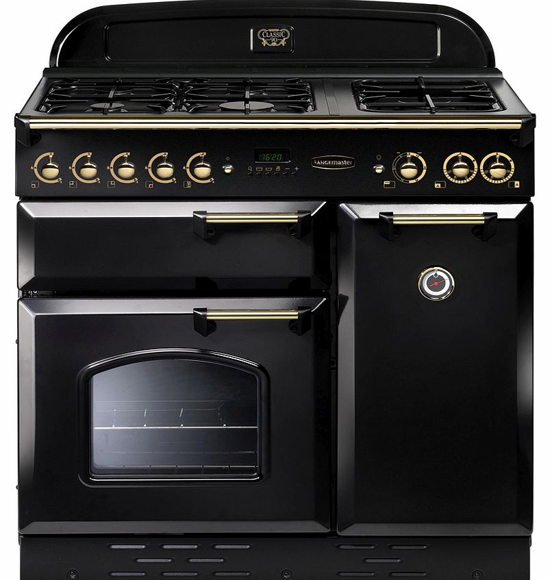 Rangemaster CLAS90LPFBLB Gas and Dual Fuel Cookers