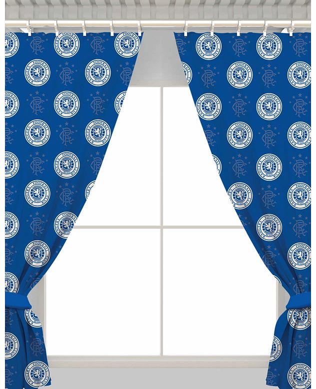 Rangers FC Crest Curtains