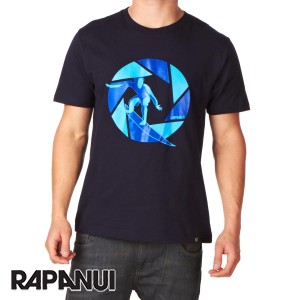 Rapanui T-Shirts - Rapanui Apertube T-Shirt - Blue