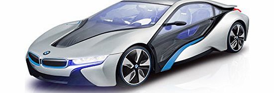 Rastar  1:14 BMW i8 Vision Efficient Dynamics Radio Controlled RC Electric Concept Car - (White)