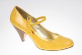 Unze Casual Shoes - L11452-Yellow-7.0