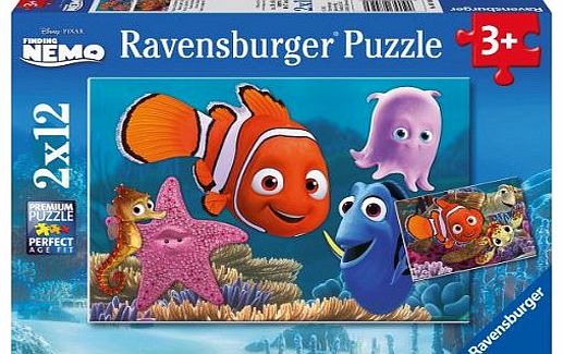 Ravensburger 07556 Puzzle Nemo 2x 12 Pieces