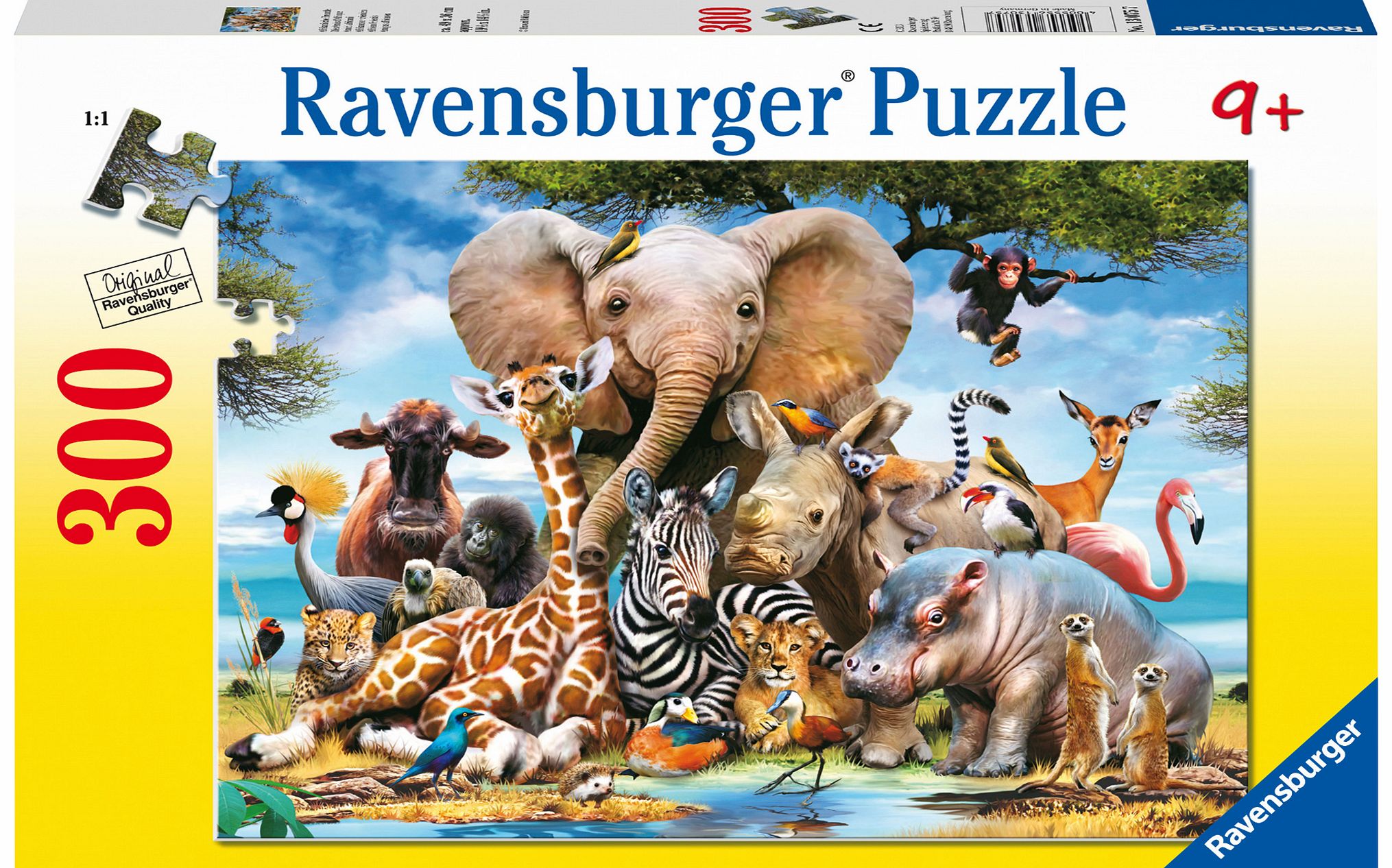 African Friends 300 Piece Jigsaw Puzzle