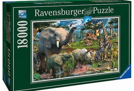 At The Waterhole Puzzle (18000-Piece)