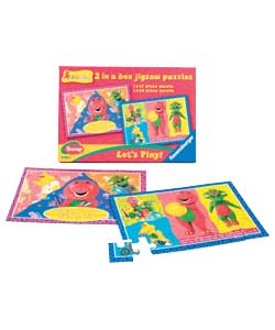 Barney - 2 in a Box Jigsaw Puzzles