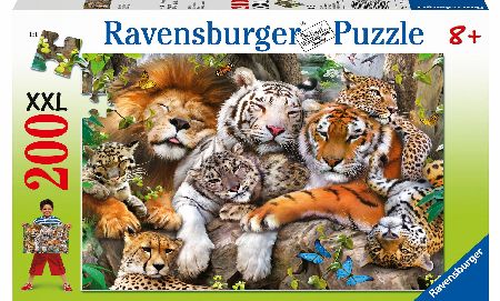 Big Cat Nap 200pc Jigsaw Puzzle - XXL