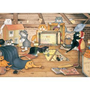 Ravensburger Cats In The Attic 1000 Piece Jigsaw Puzzle